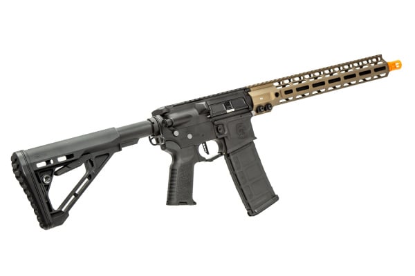 MAYO GANG MGC4 MK2 FULL METAL M4 AEG W/ ETU AIRSOFT RIFLE (BLACK & BRONZE)