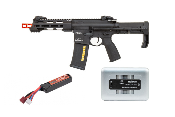 Premium Package #5 ft. KWA Ronin T6 AEG Airsoft Rifle ( Black )