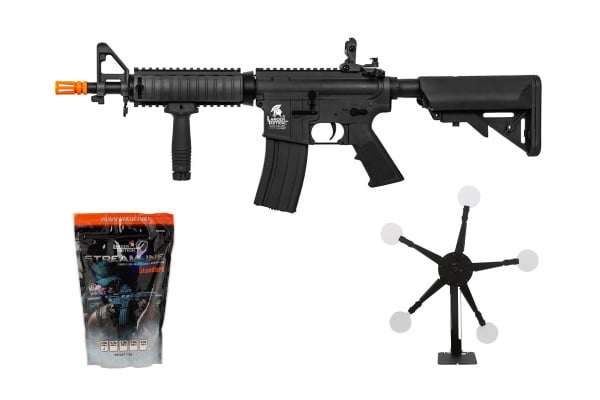 Texas Star Challenge Package #1  Ft. Lancer Tactical LT02B Gen 2 AEG Airsoft Rifle ( Black )