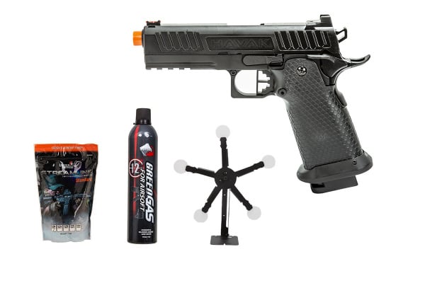 Texas Star Challenge Package #5 ft. Echo 1 HAVAK Gas Blowback Airsoft Pistol ( Black )