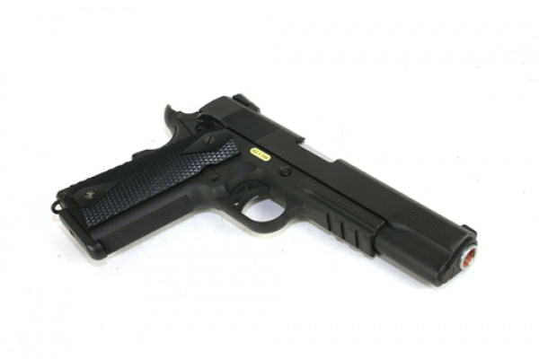 WE 1911 B Tactical GBB Airsoft Pistol ( Black )