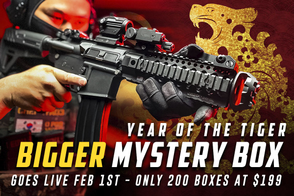 The Year of the Tiger YouTube Unboxing Airsoft Mystery Box ( Only 200 Boxes )