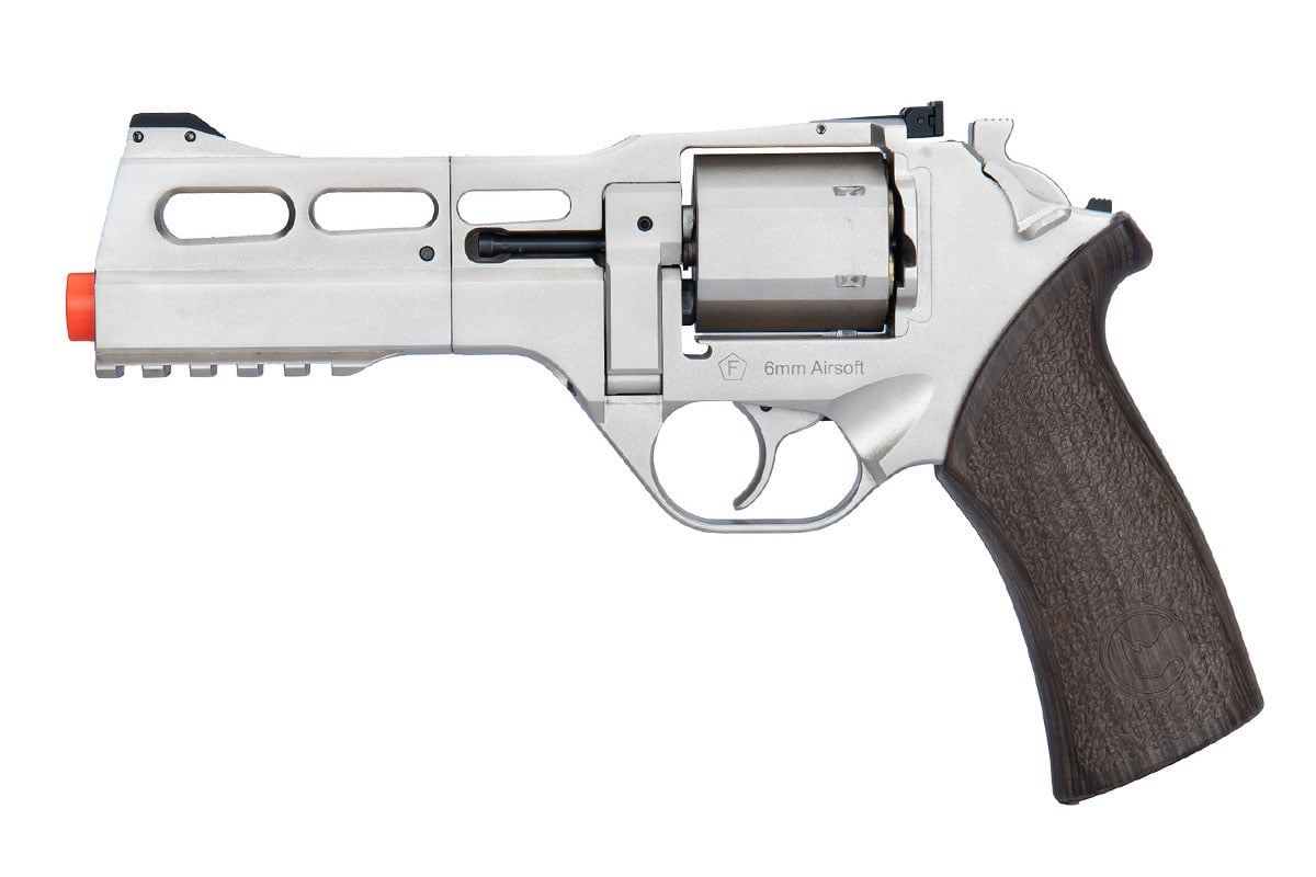 BO Manufacture Chiappa Rhino Revolver 50DS .357 Magnum Airsoft Pistol (  Silver )