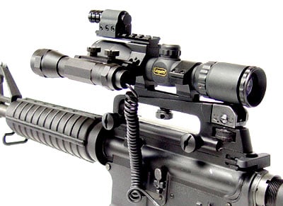 a2 carry handle scope rail mount