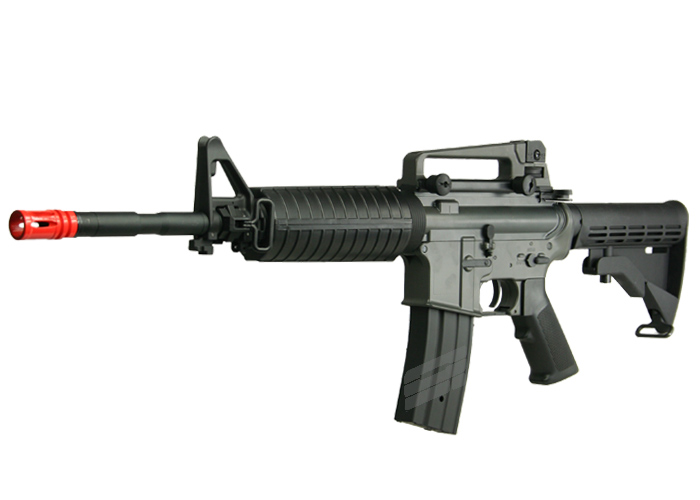 Jg F6604 M4a1 Carbine Aeg Airsoft Rifle Enhanced Version Black