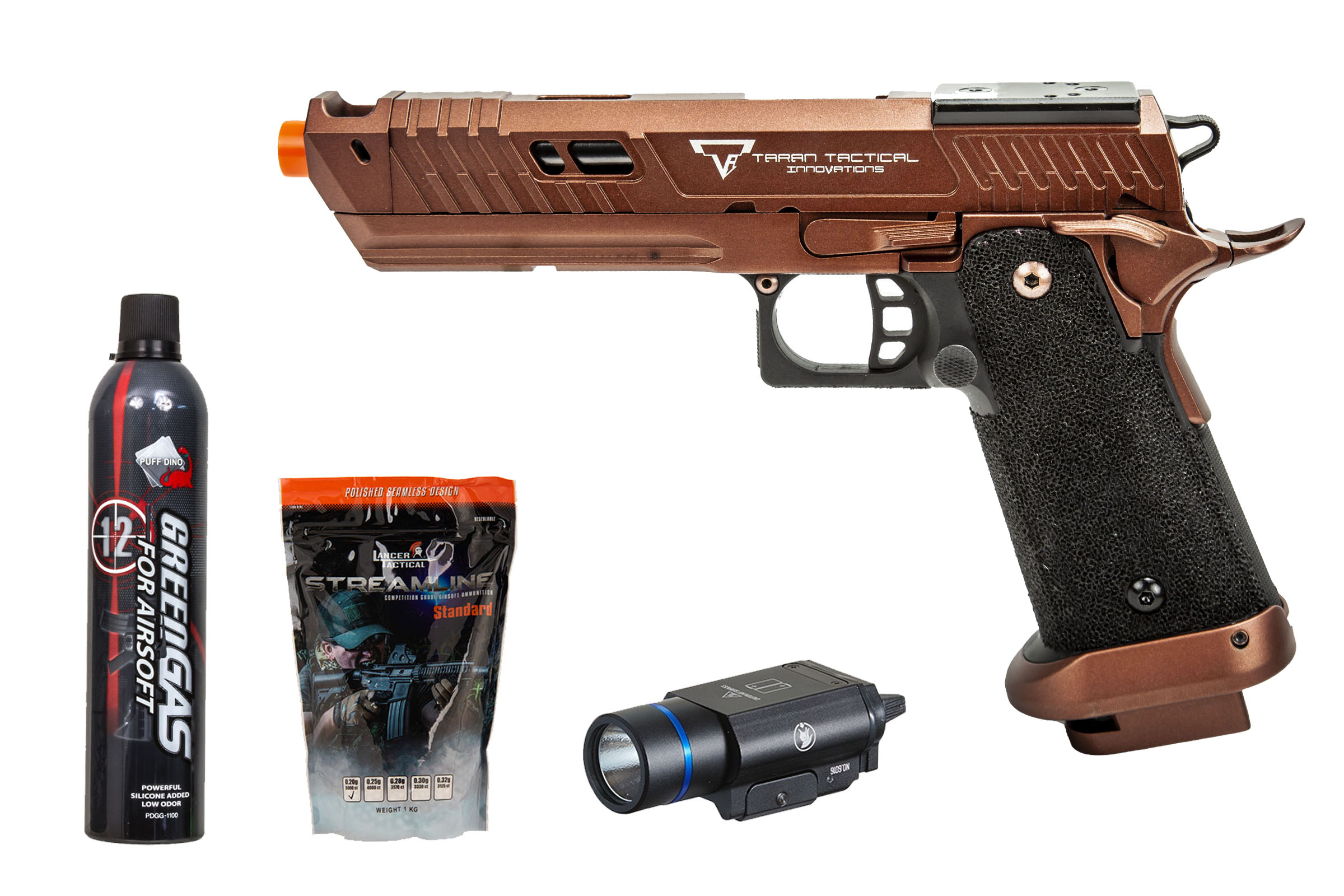 Taran Tactical Innovations Combat Master Sand Viper 2011 Hi-Capa Gas ...